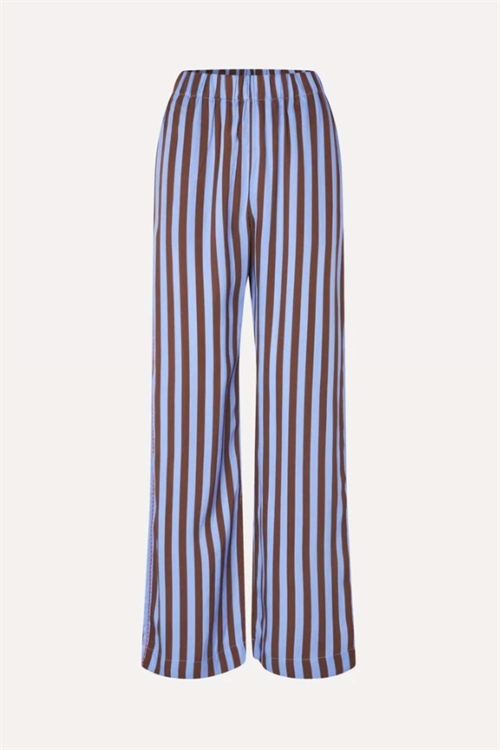 STINE GOYA ELASTICATED LONG PANTS EMBROIDERY STRIPE 